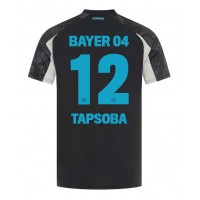 Maglia Calcio Bayer Leverkusen Edmond Tapsoba #12 Terza Divisa 2024-25 Manica Corta